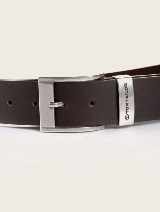 Kožni kaiš sa kopčom - Smeđa_6360661