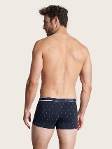 Dvostruko pakiranje bokserica s elastičnim pojasom - Plava_5498046