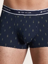 Dvostruko pakiranje bokserica s elastičnim pojasom - Plava_5498046