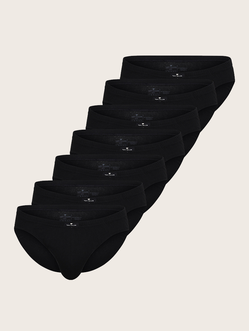 Sedem parov spodnjih hlač - Črna_712134