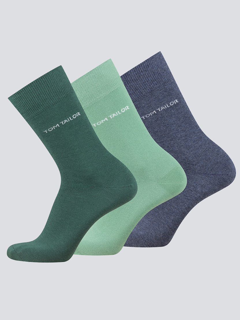 Pakiranje treh parov nogavic - Modra_287222