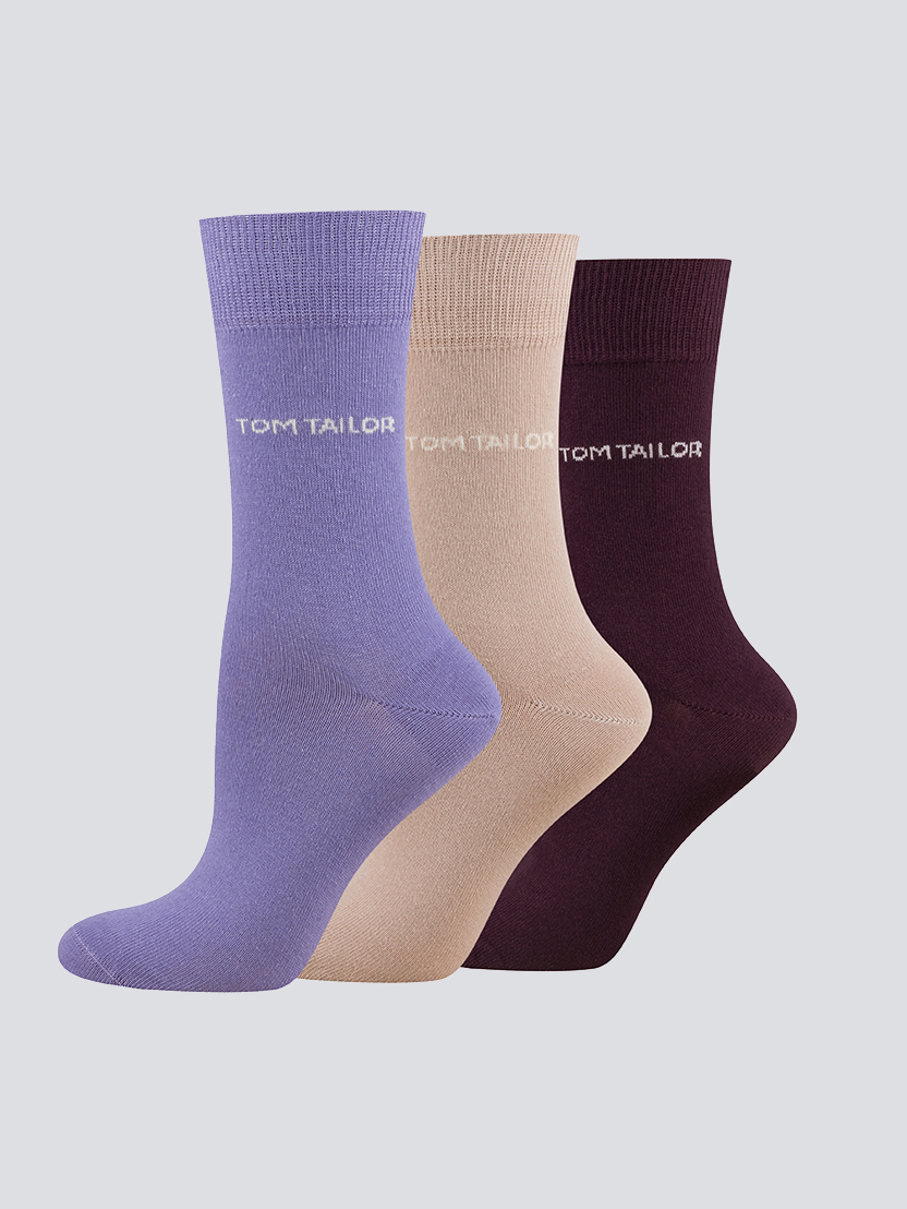 Pakiranje treh parov nogavic - Vzorec/večbarvna_8641713