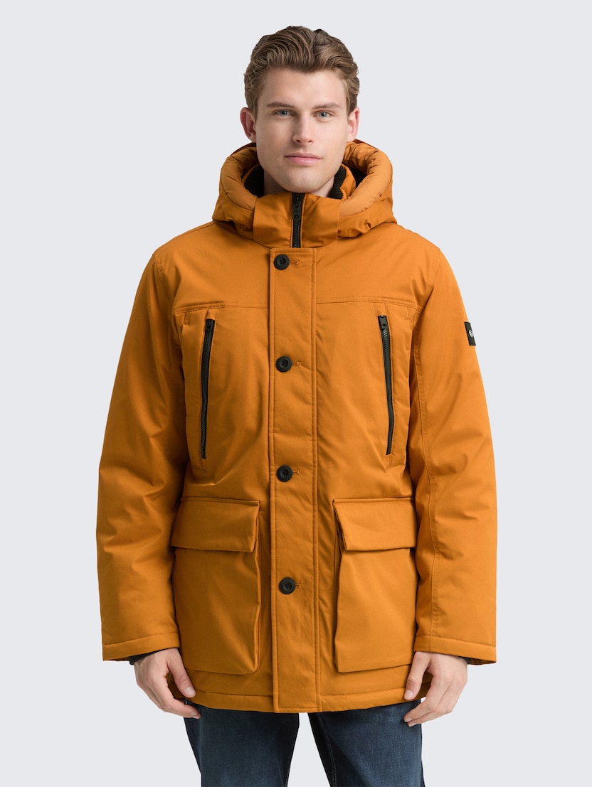 Arktična dolga jakna - Rjava_812172