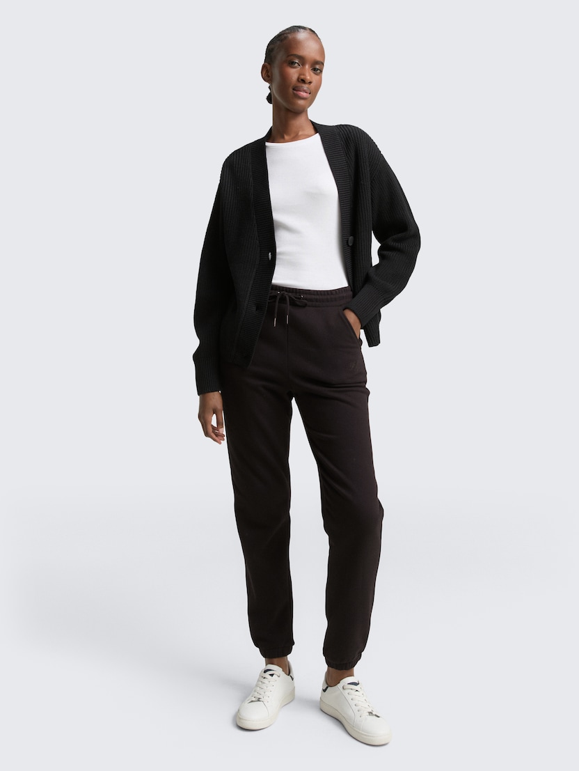 Pantaloni de trening coloraţi - Negru_2146385