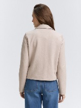 Jakna u formi sakoa - Smeđa_4517171