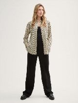 Bluza od mješavine lana - Uzorak/višebojna_4439589