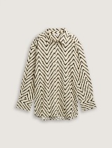 Bluza od mješavine lana - Uzorak/višebojna_4439589