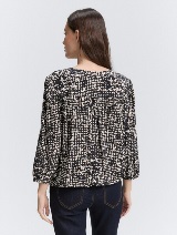 Bluză cu imprimeu integral - Model/Mai multe culori_1601607