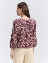 Bluză cu imprimeu integral - Model/Mai multe culori_7676258