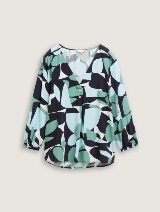 Bluză cu imprimeu integral - Model/Mai multe culori_9260208