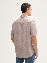 Košulja pamuk/lan - Bež_3209019