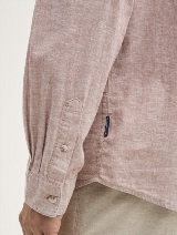 Košulja pamuk/lan - Bež_6478017