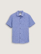 Košulja pamuk/lan - Plava_6861599