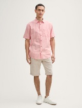 Košulja pamuk/lan - Ružičasta_9949478