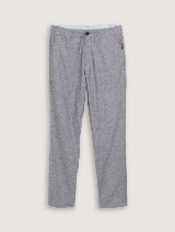 Chino hlače pamuk/lan - Siva_6217451