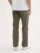Chino hlače pamuk/lan - Zelena_5712440