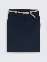 Chino suknja s vezicom - Plava_5489175