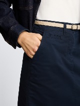 Chino suknja s vezicom - Plava_5489175