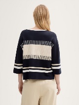 Pulover cu dungi - Model/Mai multe culori_8493190