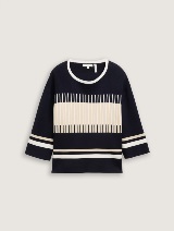 Pulover cu dungi - Model/Mai multe culori_8493190