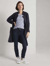 Majica s Henley izrezom - Uzorak/višebojna_9180949