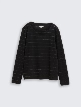 Prugasta majica - Crna_7852591