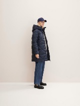Duga puffer  jakna - Plava_8279894