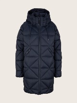 Duga puffer  jakna - Plava_8279894