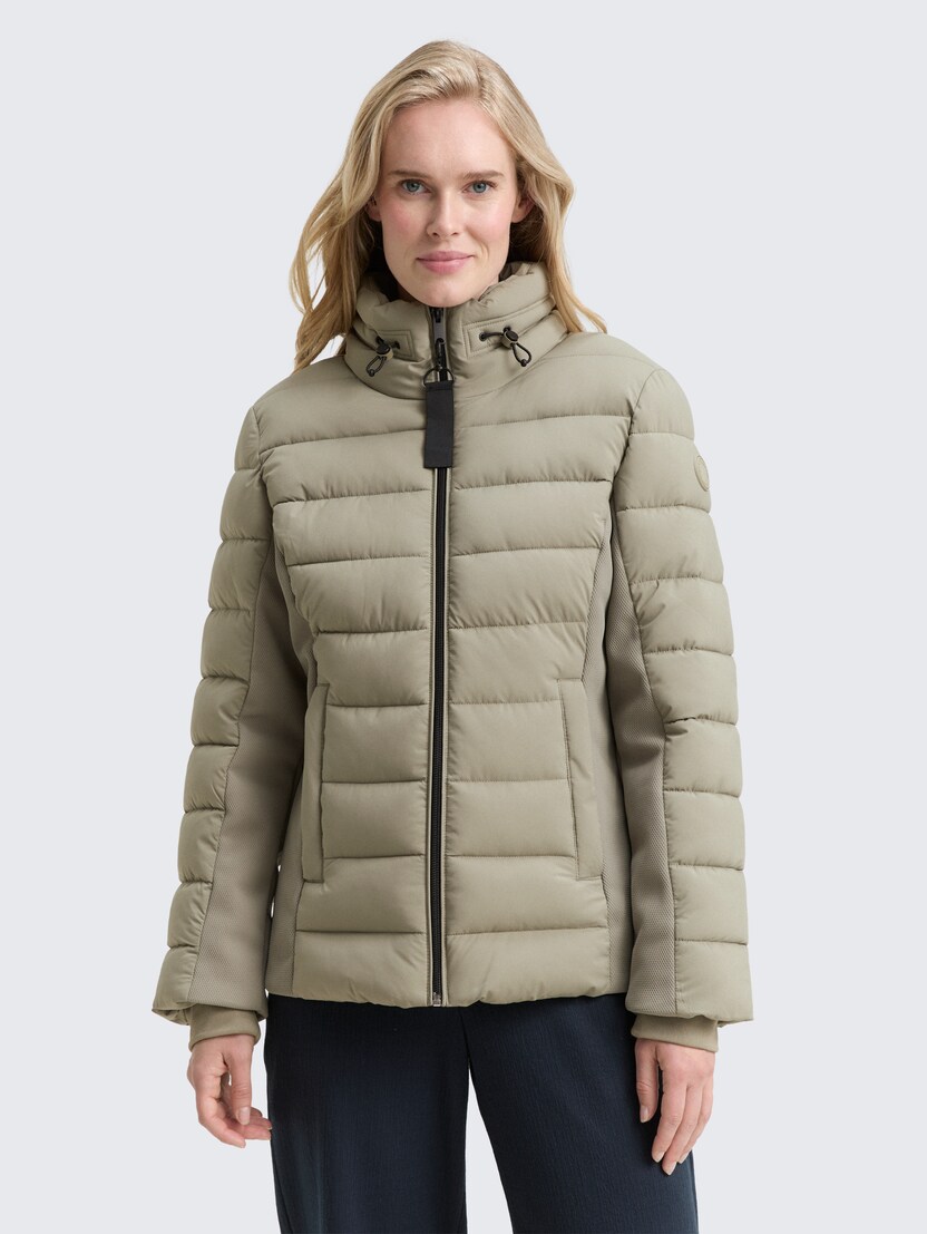 Hibridna puhovka s kapuco - Zelena_9669504