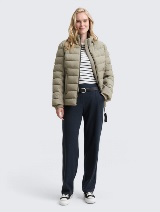 Puffer hibridna jakna sa kapuljačom - Zelena_9669504