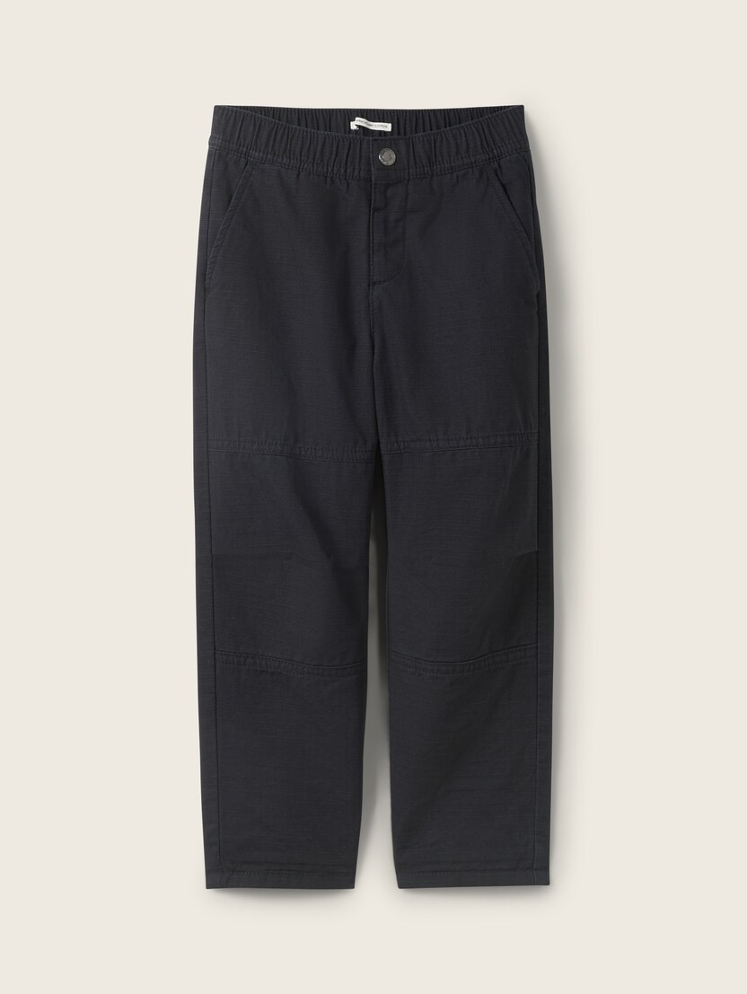  Hlače z detajli - Črna-1044366-36423