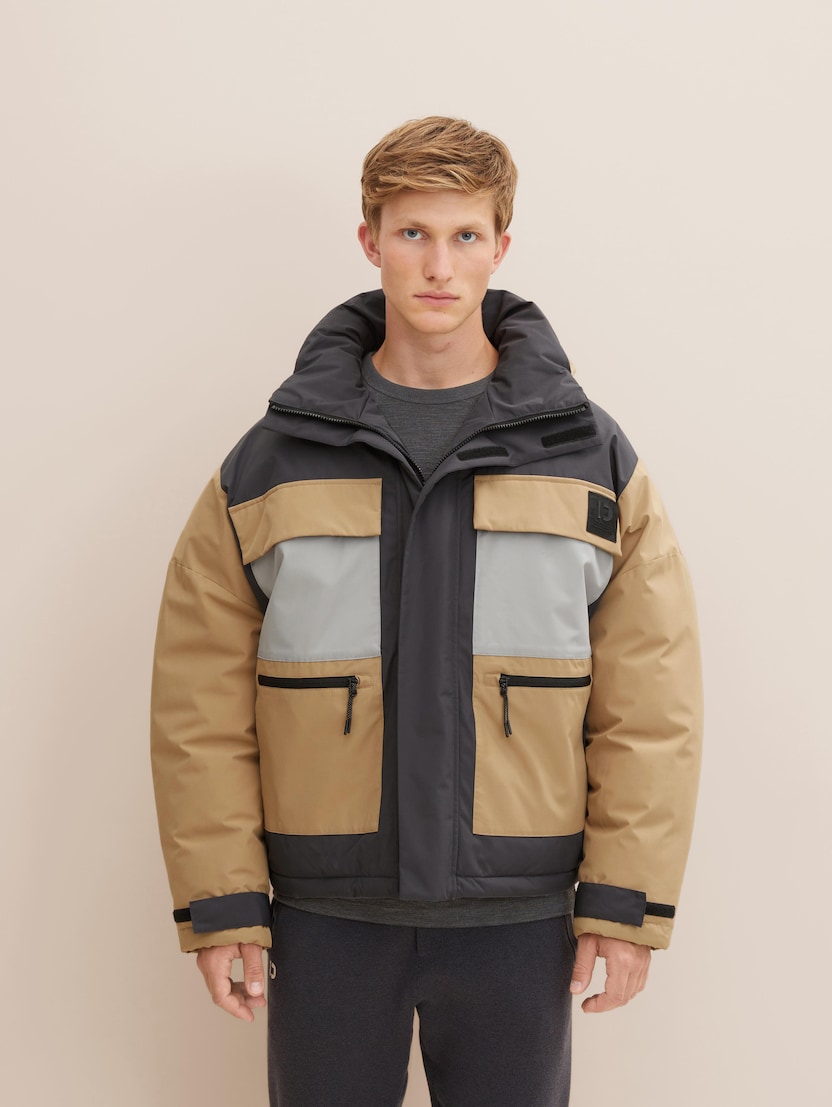  Šarena jakna - Smeđa-1033359-12912-14