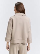 Dukserica sa detaljima - Bež_7304165