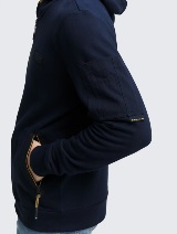 Jachetă sport cu detalii - Albastru_1459727