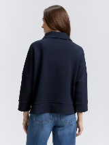 Dukserica sa detaljima - Plava_3945240