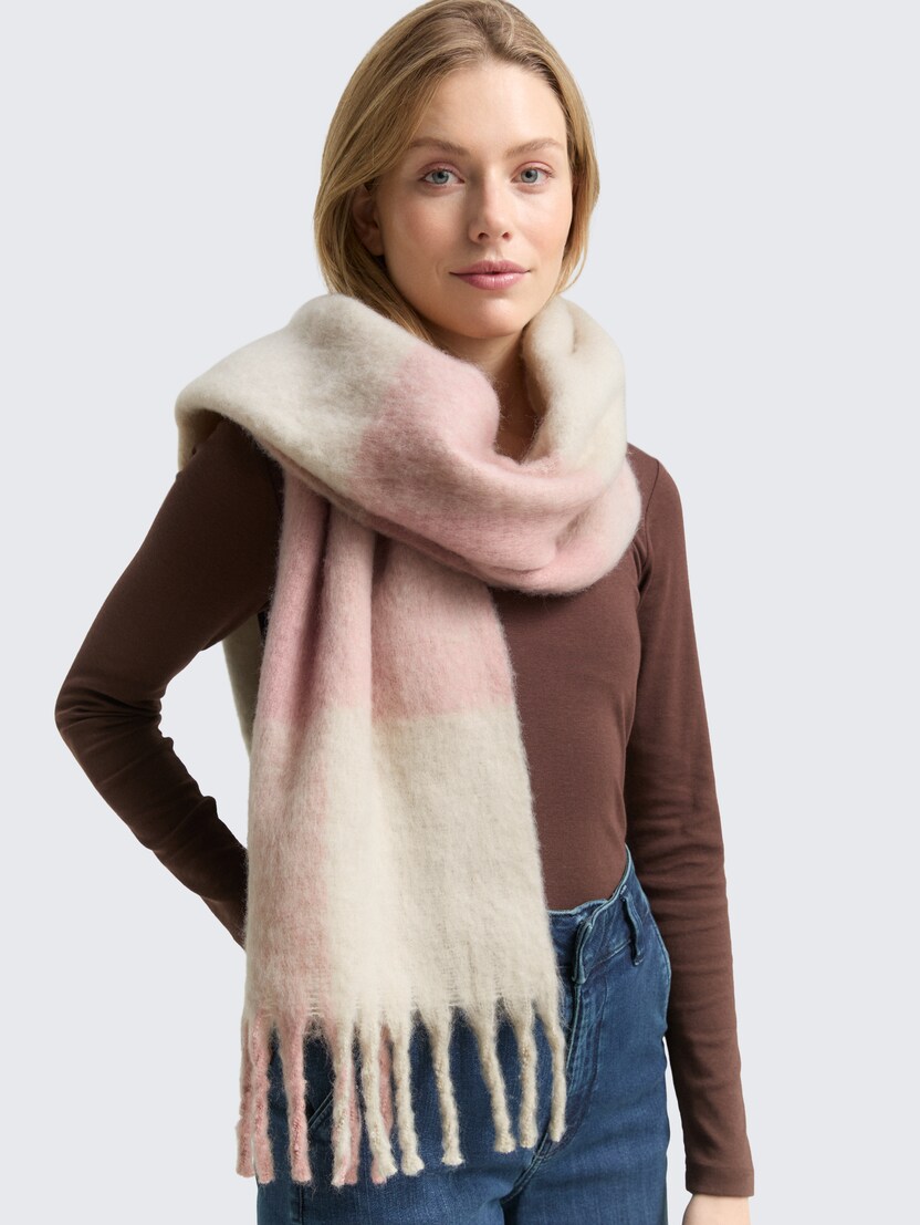 Karirast šal - Vzorec/večbarvna_6442299