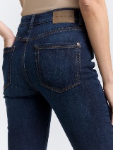 Blugi Stella bootcut - Albastru_383236