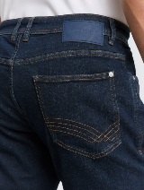 Klasične uske traper hlače - Plava_9290084