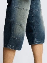 Morris hlače preko koljena - Plava_388870