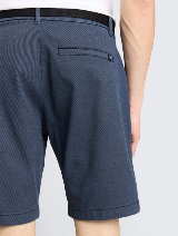 Kratke Chino hlače s remenom - Plava_4277424