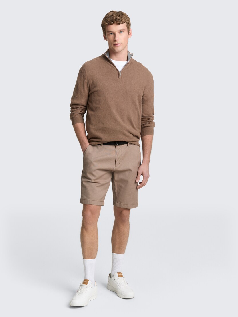 Kratke Chino hlače s remenom - Uzorak/višebojna_9795723
