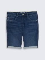 Josh kratke pantalone od teksasa klasičnog kroja - Plava_1592283