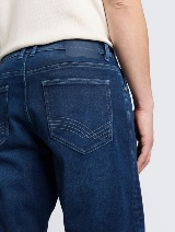 Josh kratke pantalone od teksasa klasičnog kroja - Plava_1592283