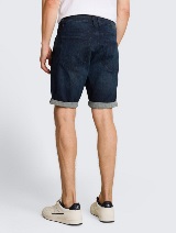 Josh kratke jeans hlače regular kroja - Plava_5079771