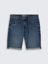 Josh kratke jeans hlače regular kroja - Plava_8987913