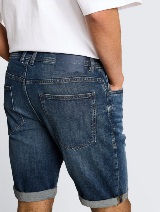 Josh kratke jeans hlače regular kroja - Plava_8987913