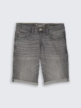 Josh kratke pantalone od teksasa klasičnog kroja - Siva_4857959