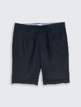 Lanene kratke pantalone - Plava_534856