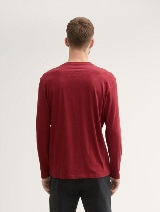 Tricou Henley - Roşu_8021447