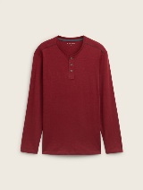 Tricou Henley - Roşu_8021447